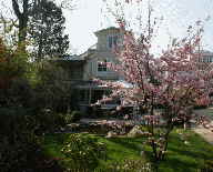 Vue de la Villa Montmorency cot jardin